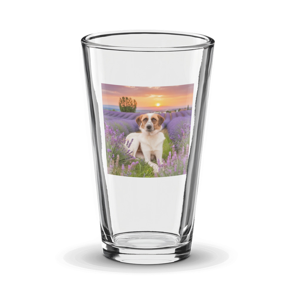 PugMug Custom Hazim Glass Tumbler