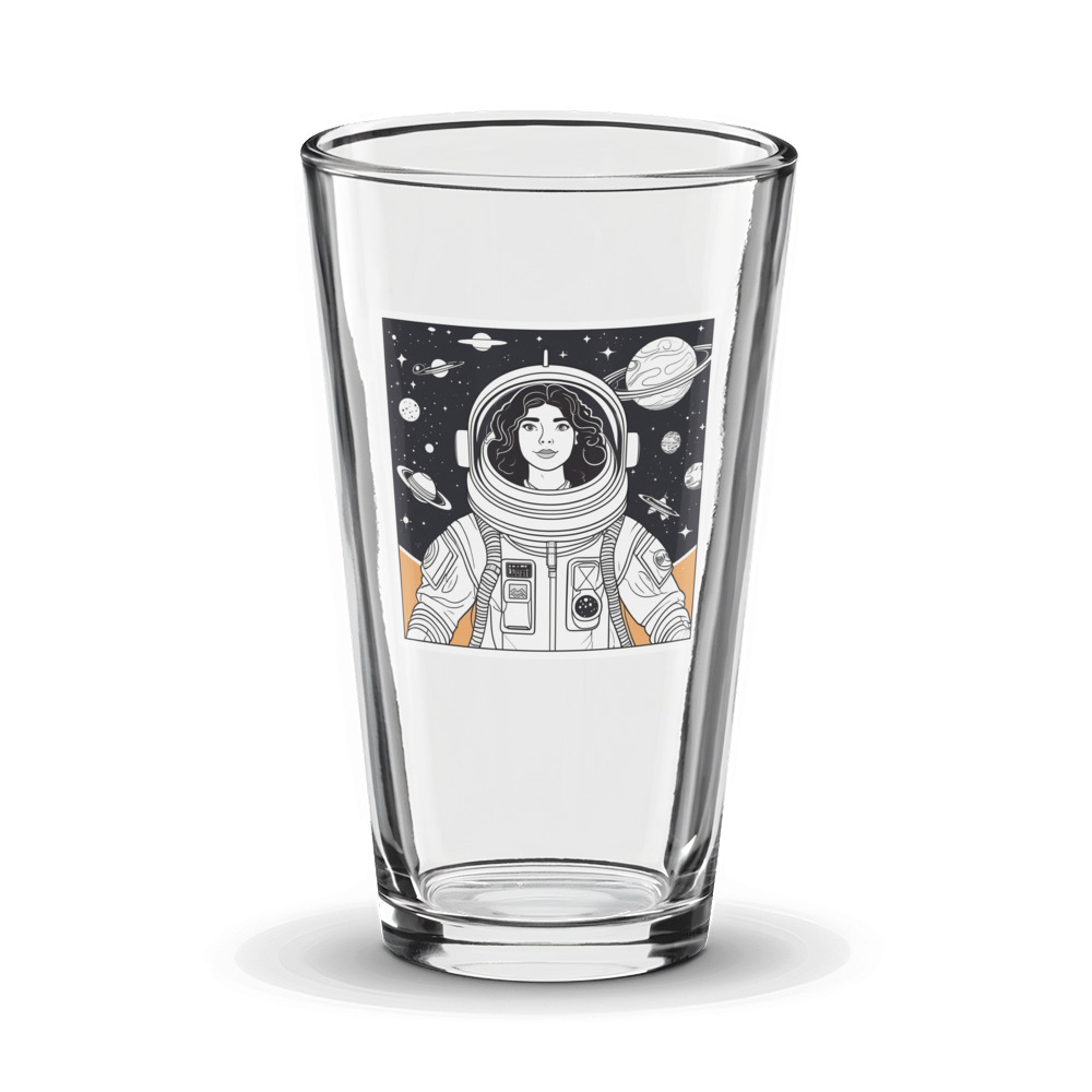 PugMug Custom Collie Glass Tumbler