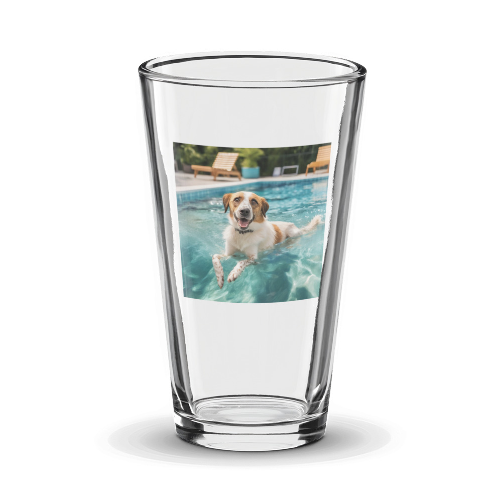 PugMug Custom Hazim Glass Tumbler