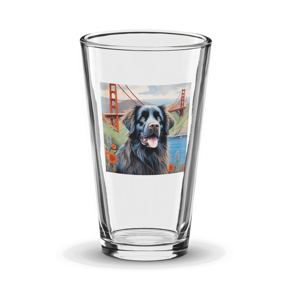 PugMug Custom Newfoundland Glass Tumbler