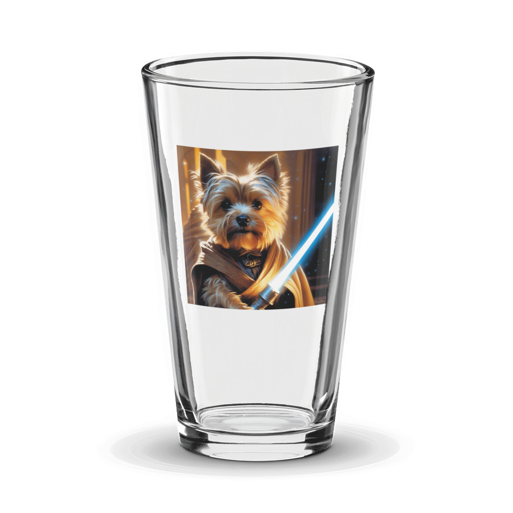 PugMug Custom Cairn Terrier Glass Tumbler