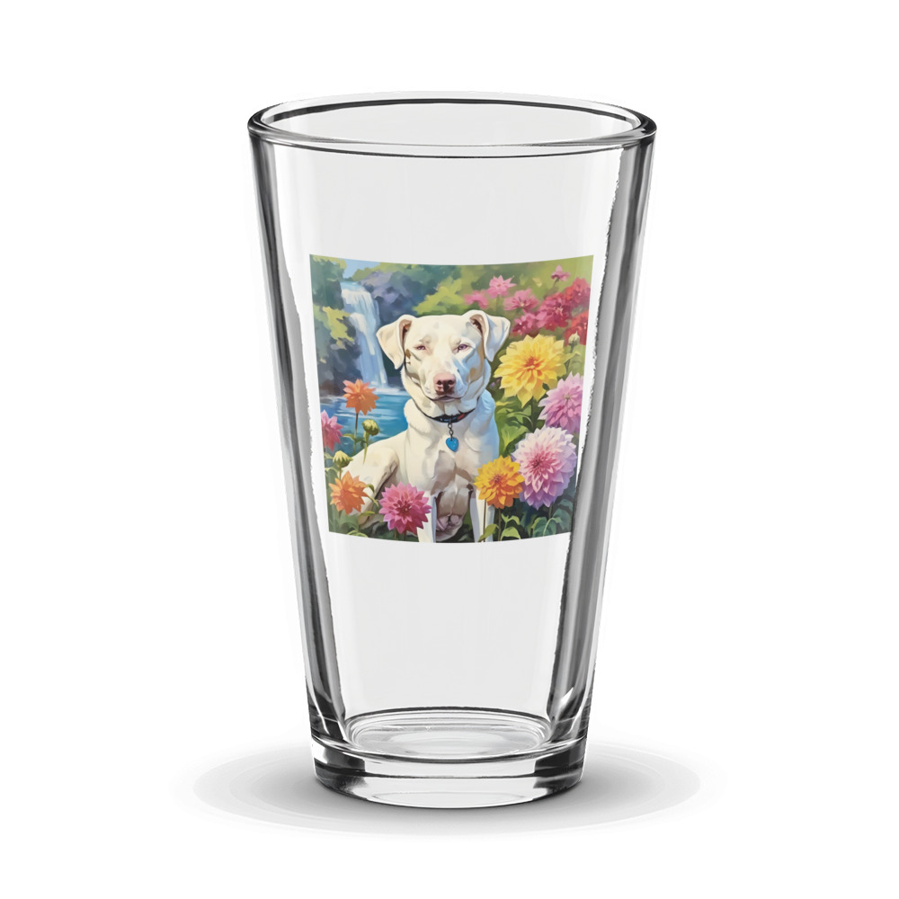 PugMug Custom Penny Glass Tumbler