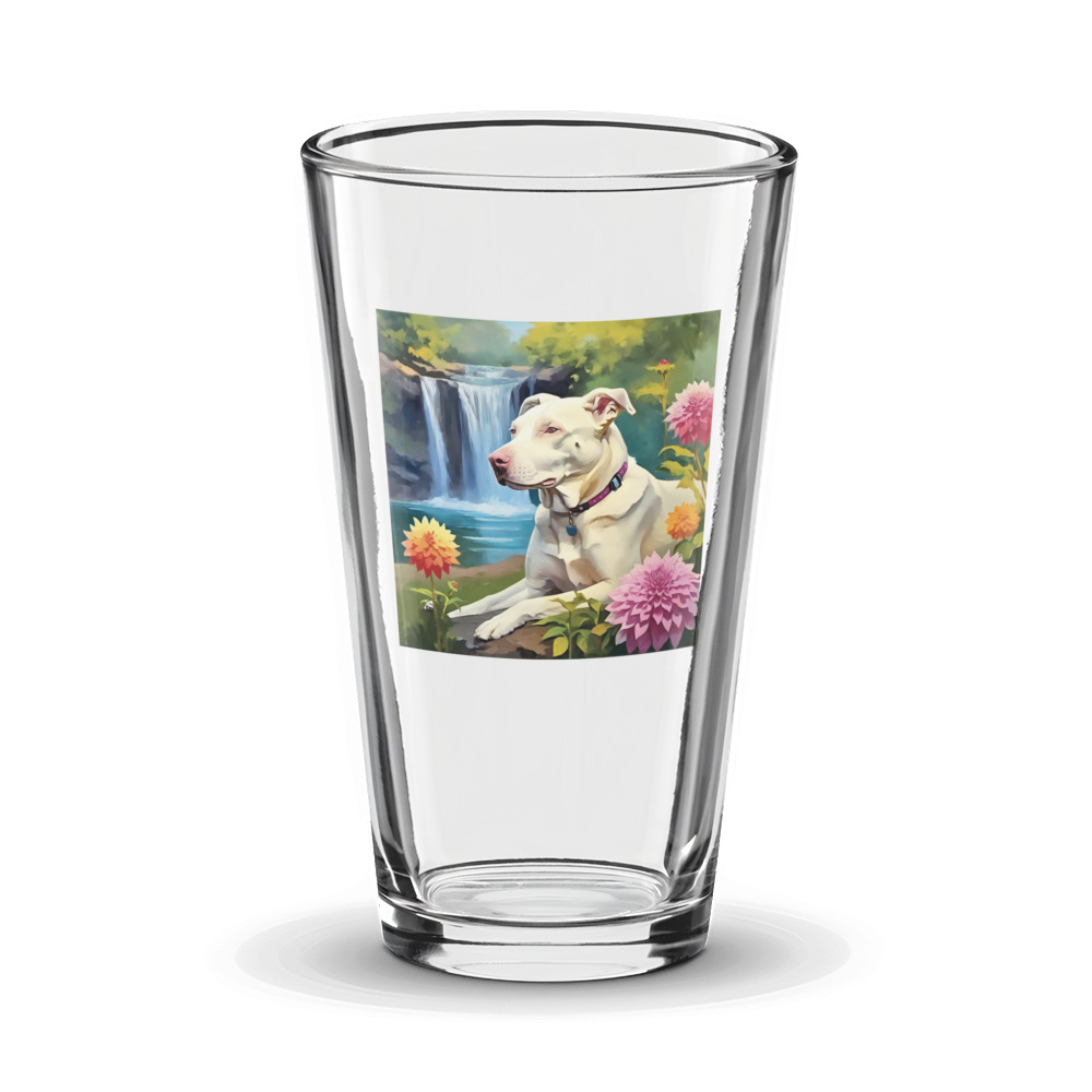 PugMug Custom Penny Glass Tumbler