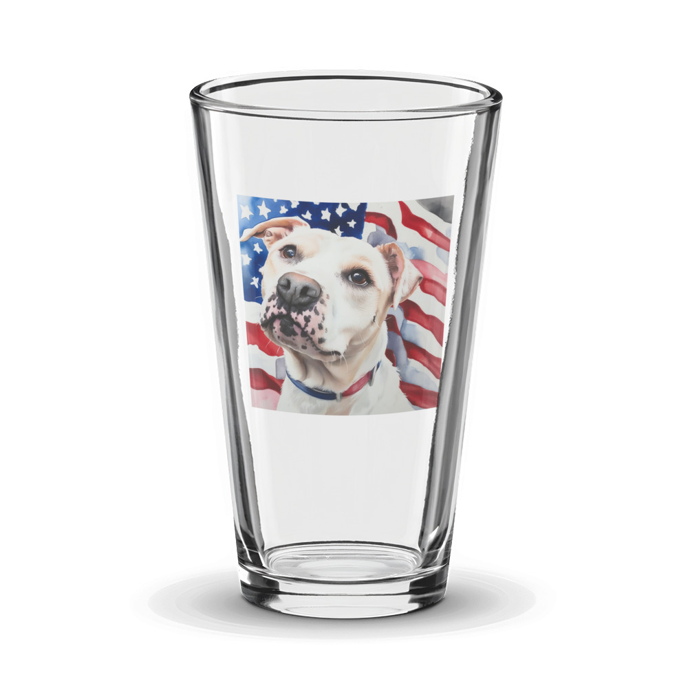 PugMug Custom Melody Glass Tumbler