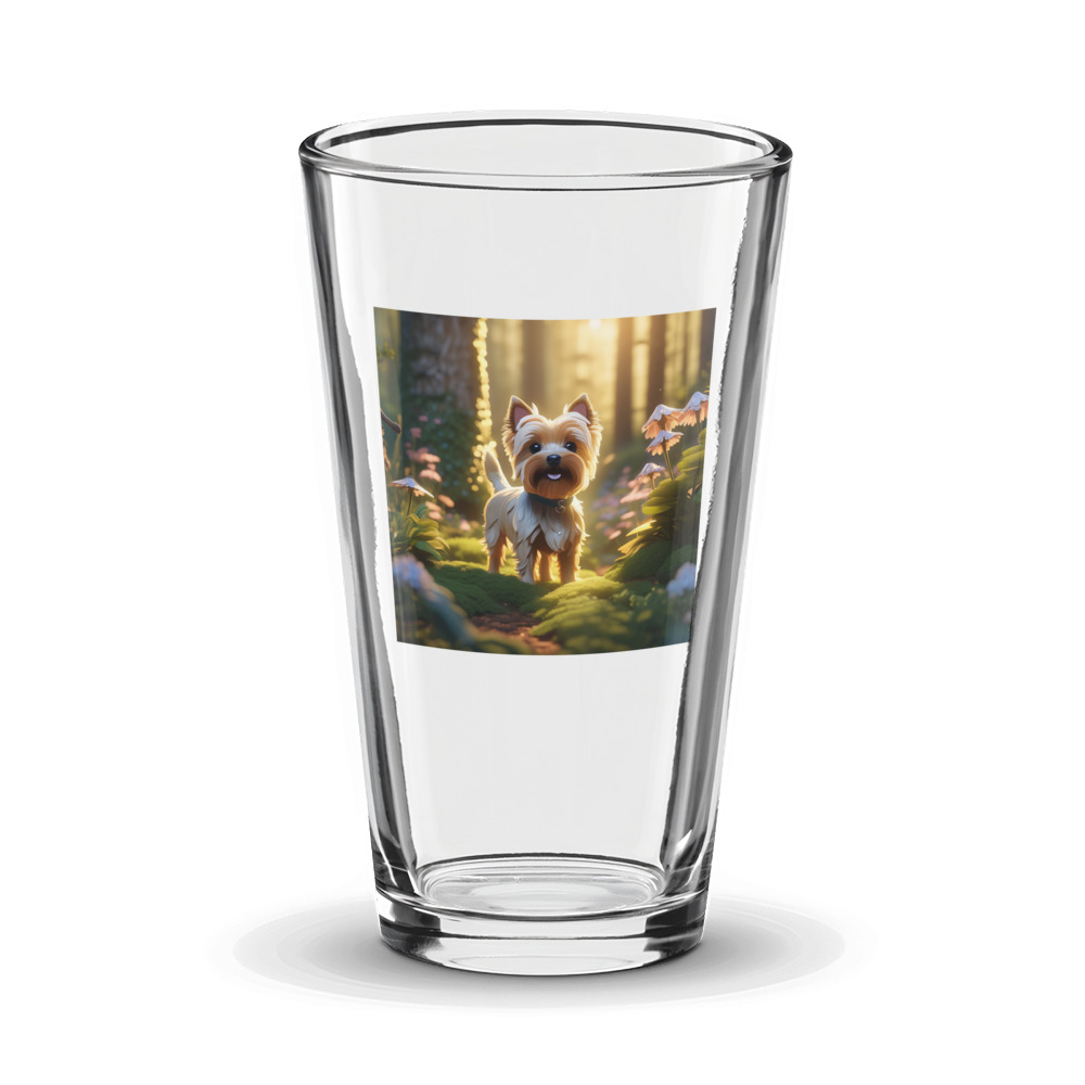 PugMug Custom Cairn Terrier Glass Tumbler