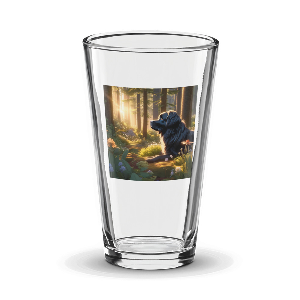PugMug Custom Newfoundland Glass Tumbler