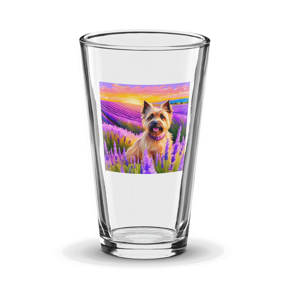 PugMug Custom Cairn Terrier Glass Tumbler