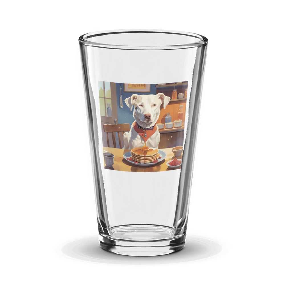 PugMug Custom Penny Glass Tumbler