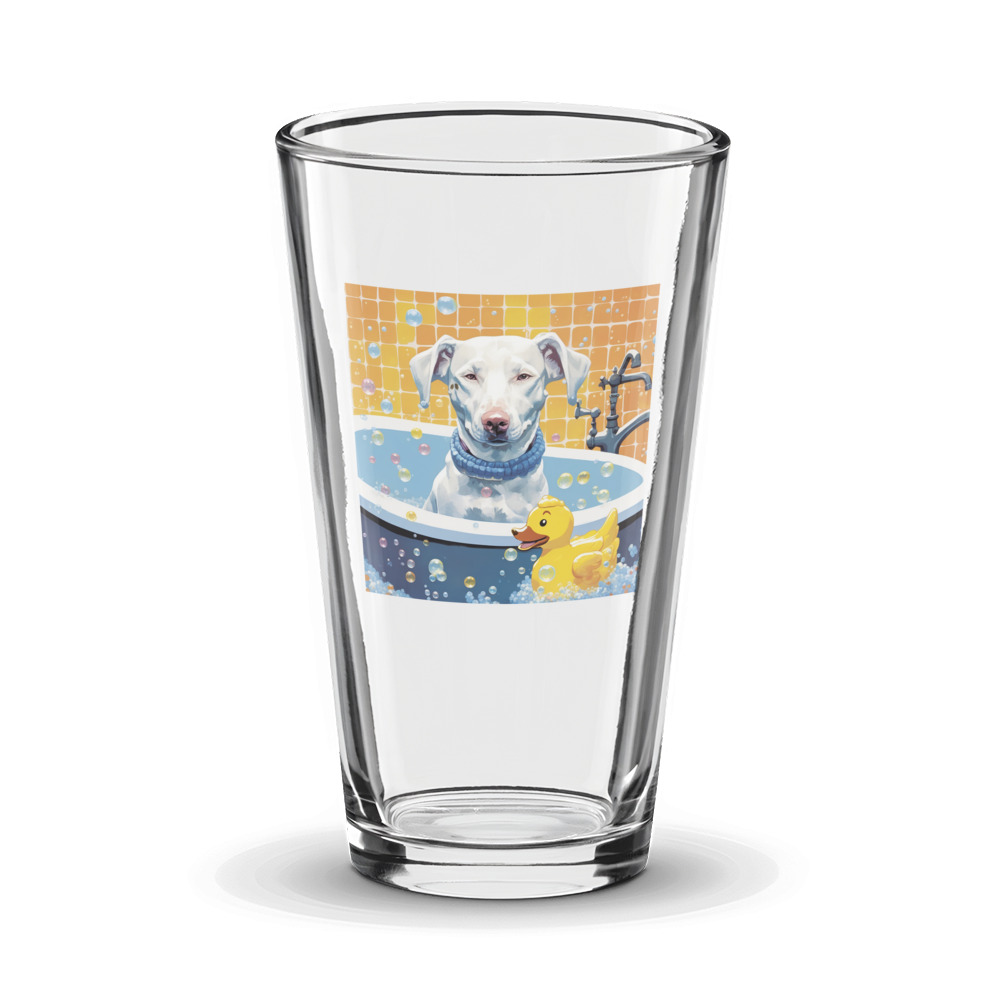PugMug Custom Penny Glass Tumbler