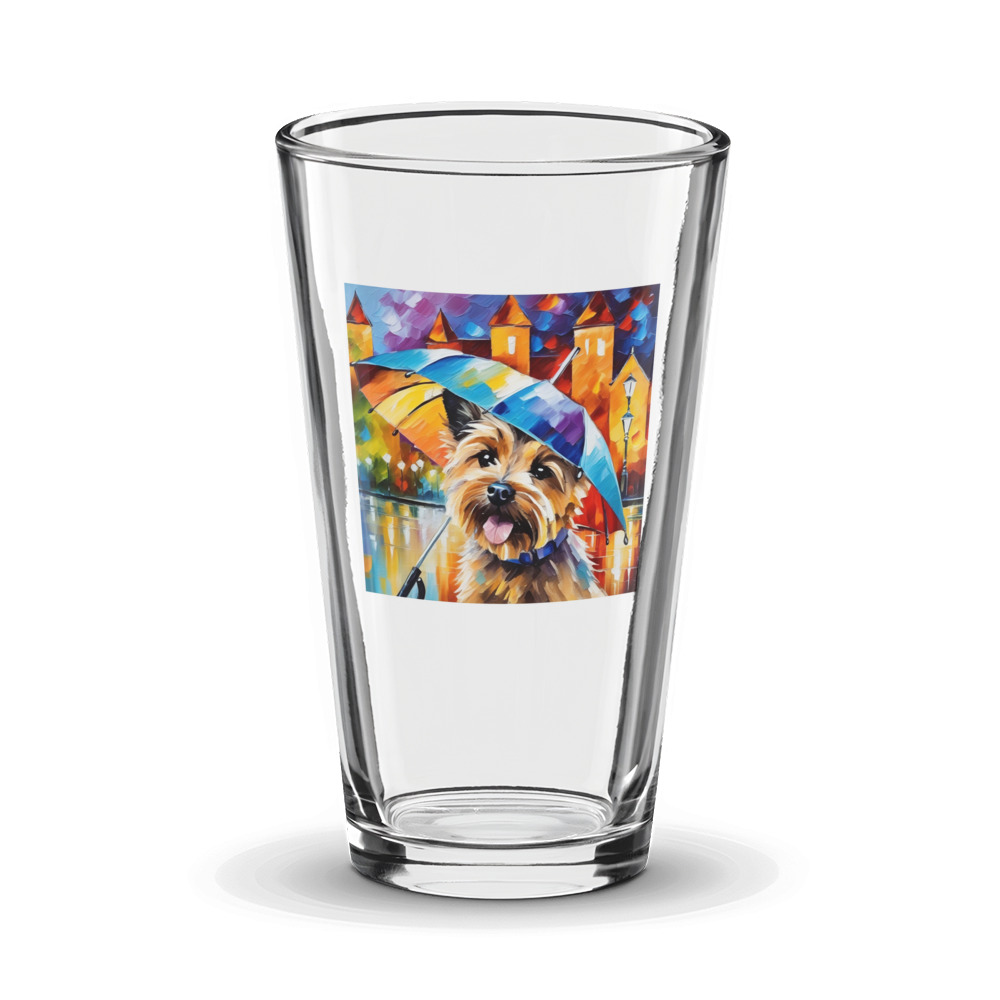 PugMug Custom Cairn Terrier Glass Tumbler