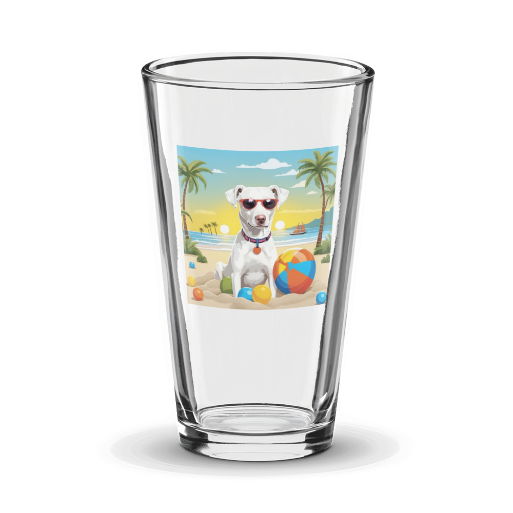 PugMug Custom Penny Glass Tumbler