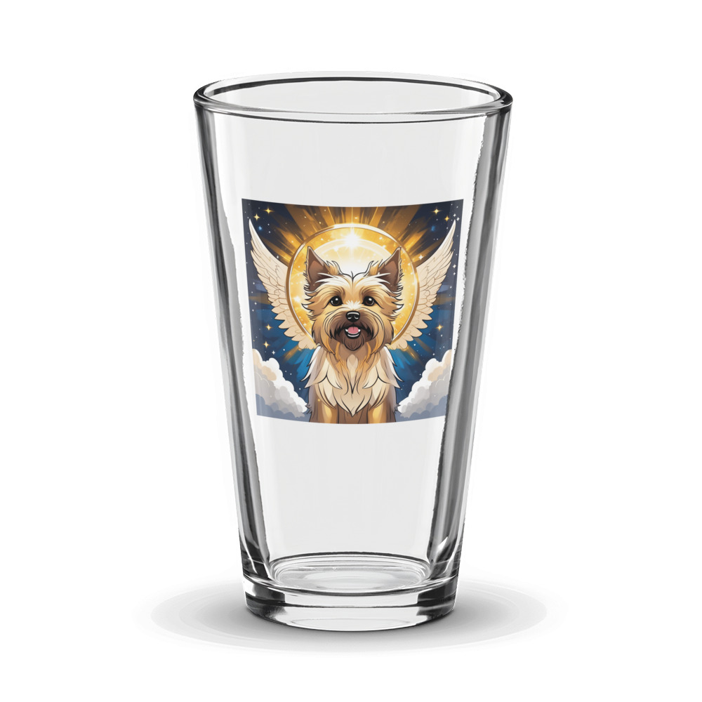 PugMug Custom Cairn Terrier Glass Tumbler