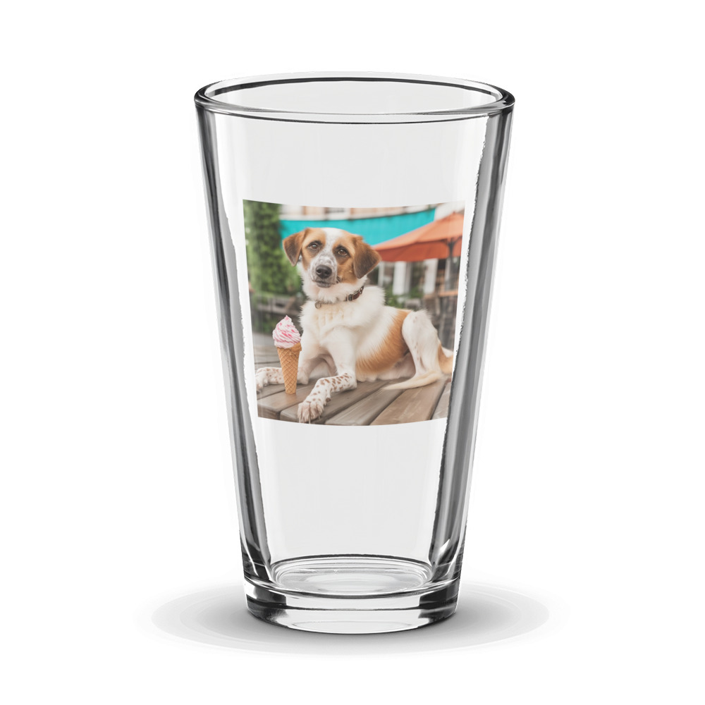 PugMug Custom Hazim Glass Tumbler