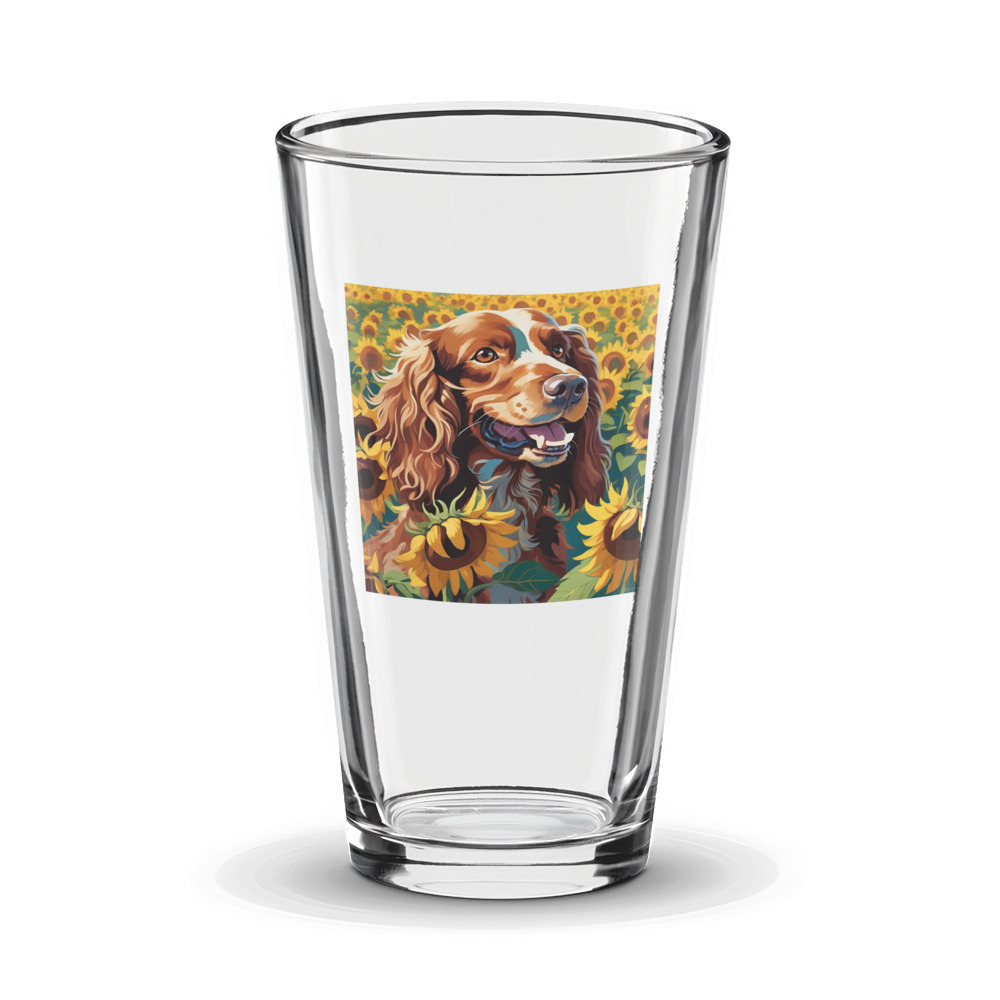 PugMug Custom Cocker Spaniel Glass Tumbler