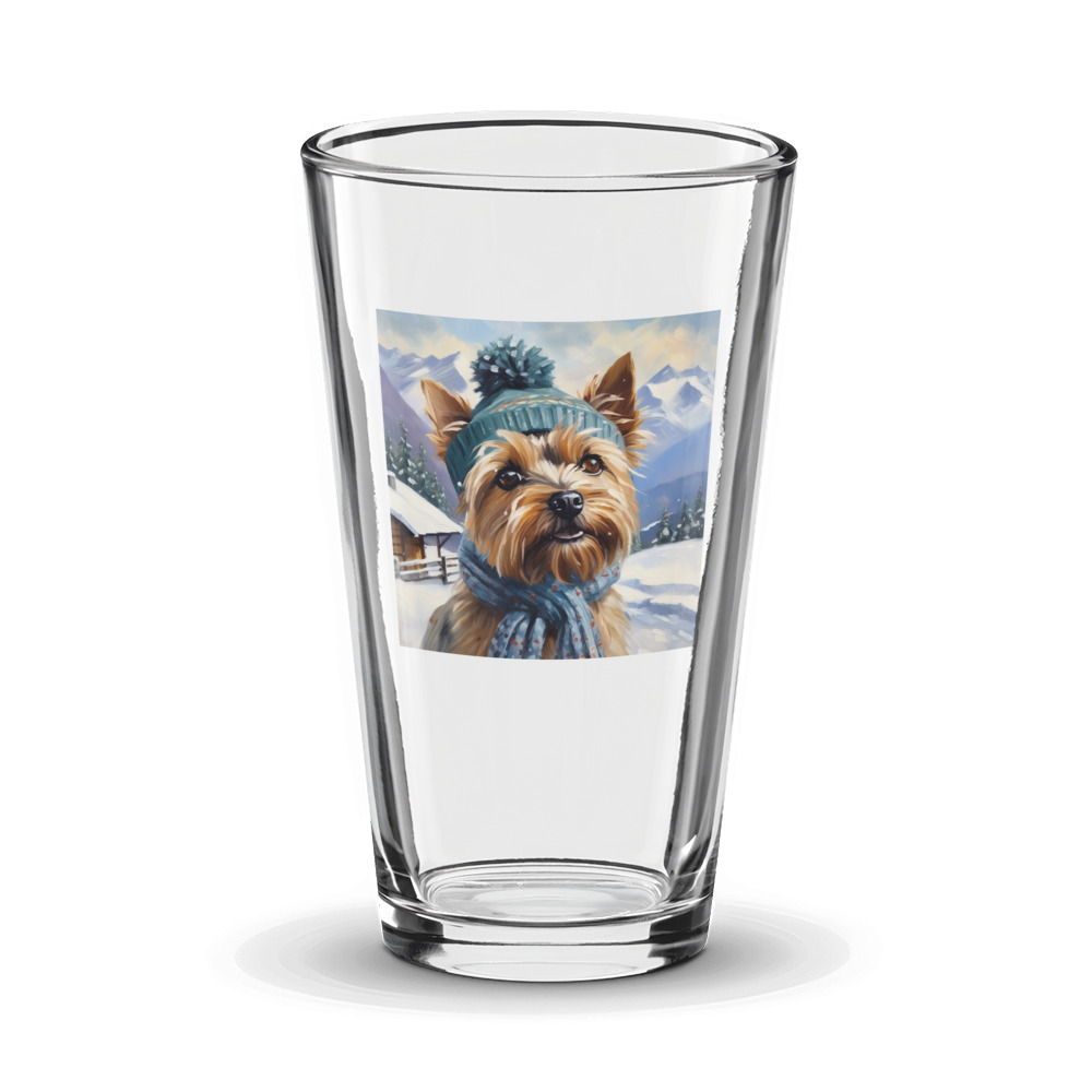 PugMug Custom Cairn Terrier Glass Tumbler