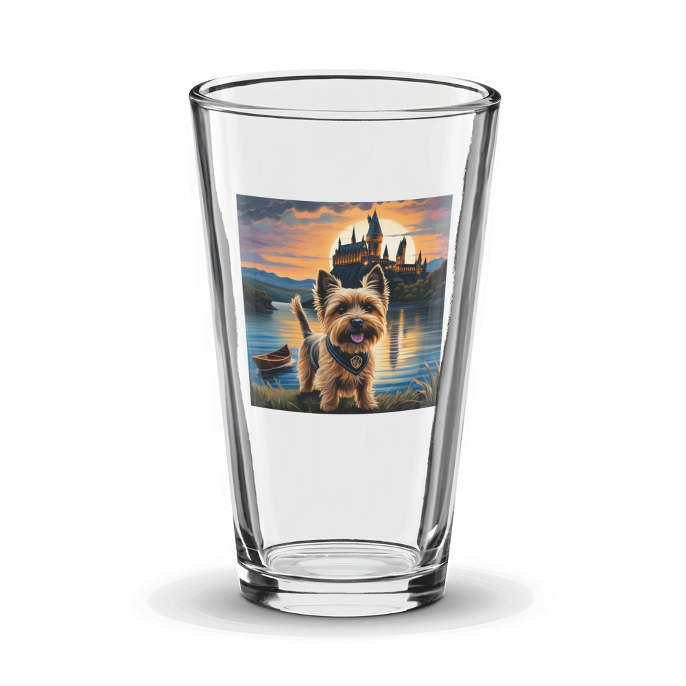 PugMug Custom Cairn Terrier Glass Tumbler