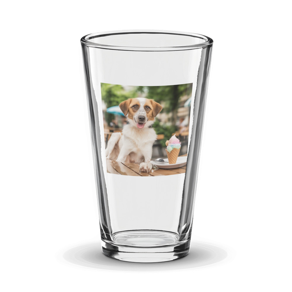 PugMug Custom Hazim Glass Tumbler