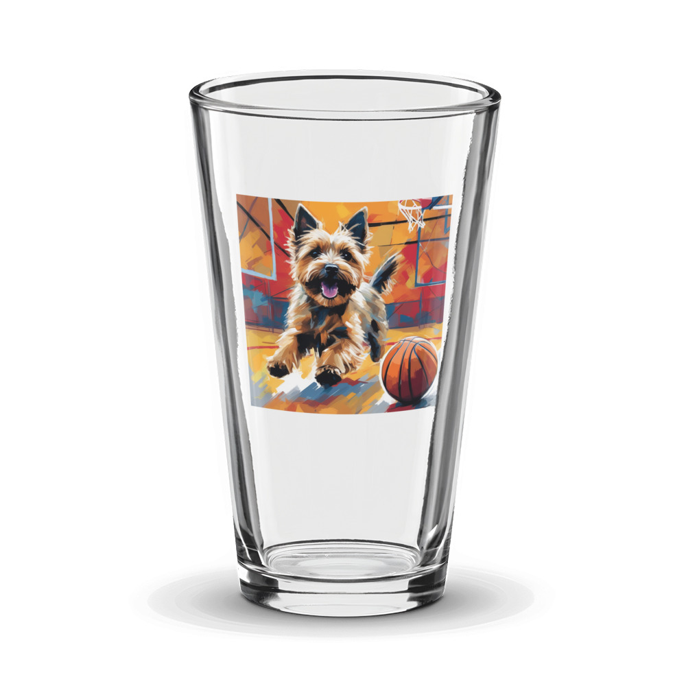 PugMug Custom Cairn Terrier Glass Tumbler