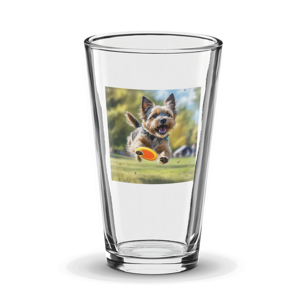 PugMug Custom Cairn Terrier Glass Tumbler