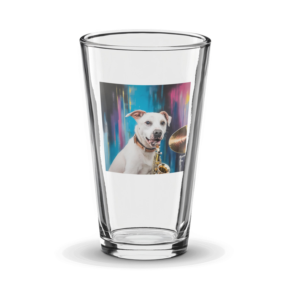 PugMug Custom Melody Glass Tumbler