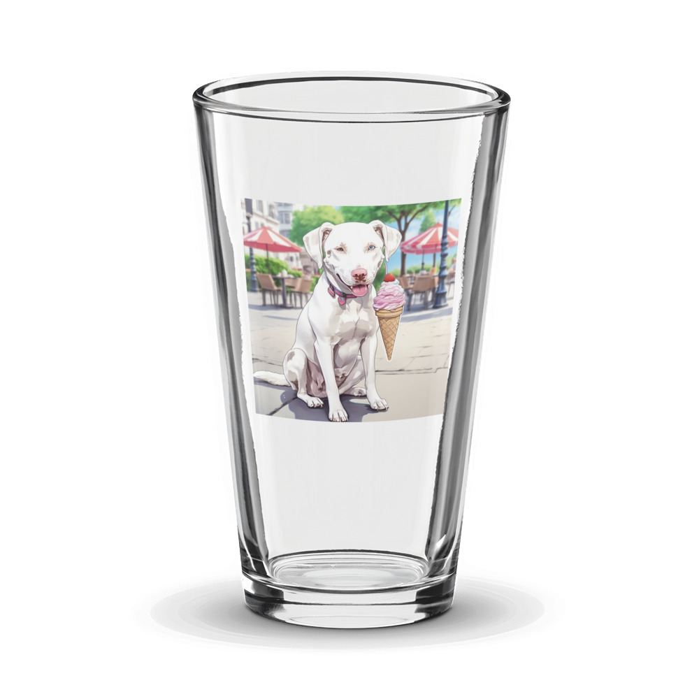 PugMug Custom Penny Glass Tumbler