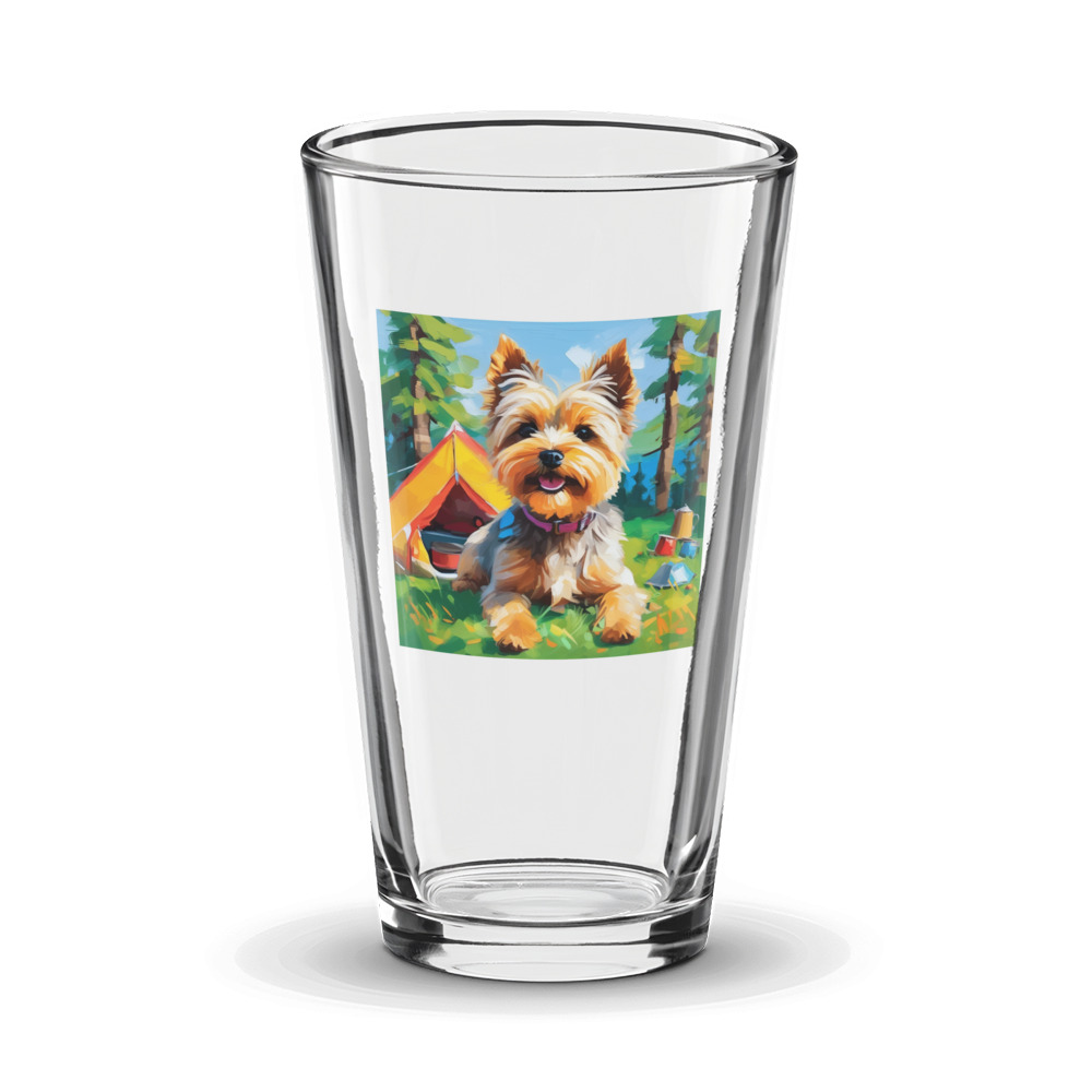 PugMug Custom Cairn Terrier Glass Tumbler