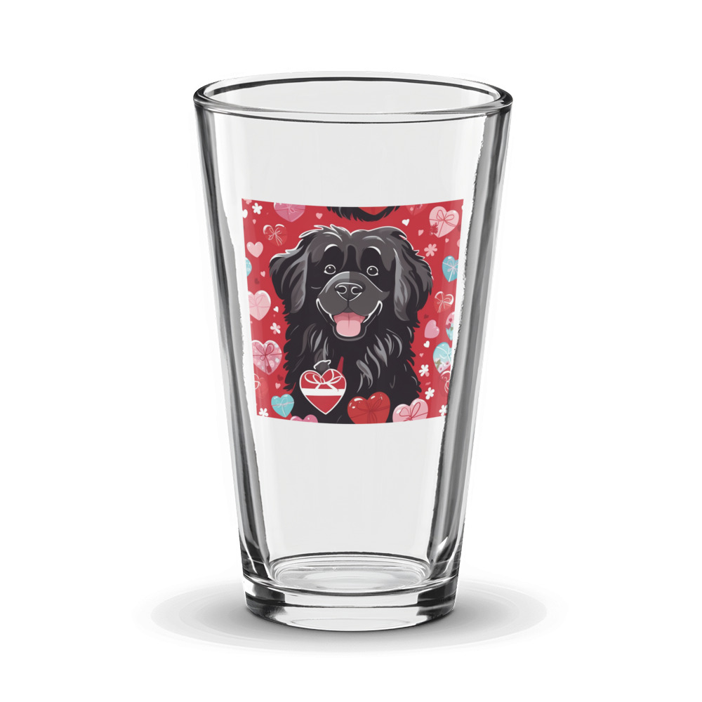 PugMug Custom Newfoundland Glass Tumbler
