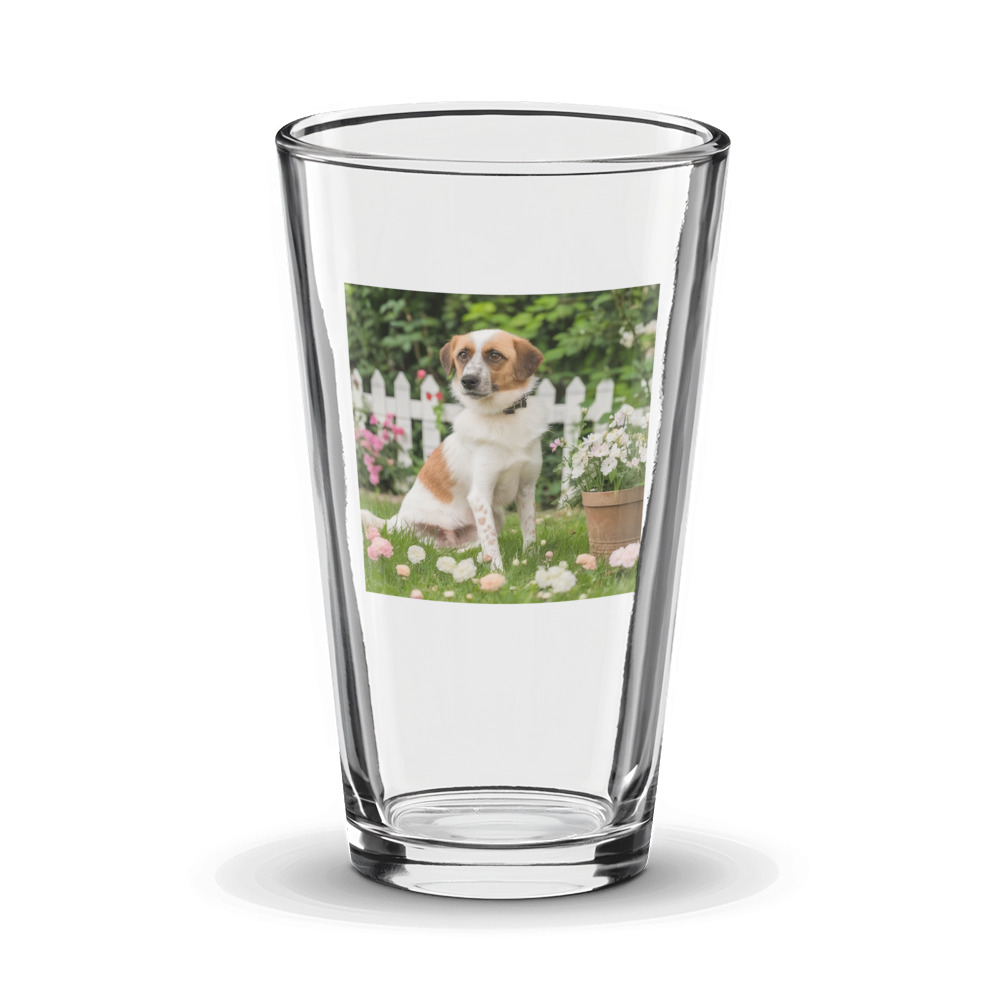 PugMug Custom Hazim Glass Tumbler