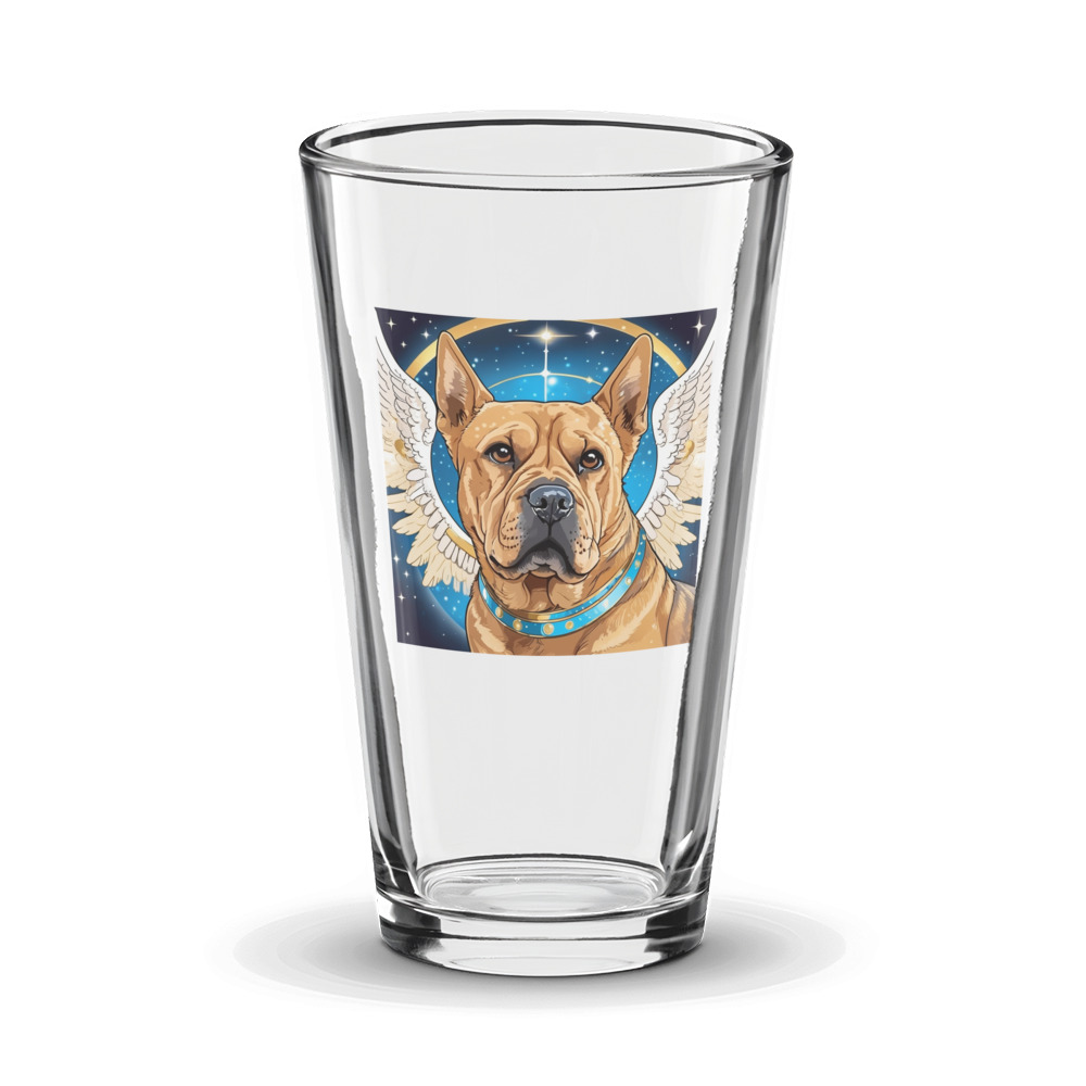 PugMug Custom Halina Glass Tumbler