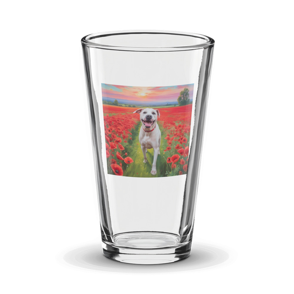 PugMug Custom Melody Glass Tumbler