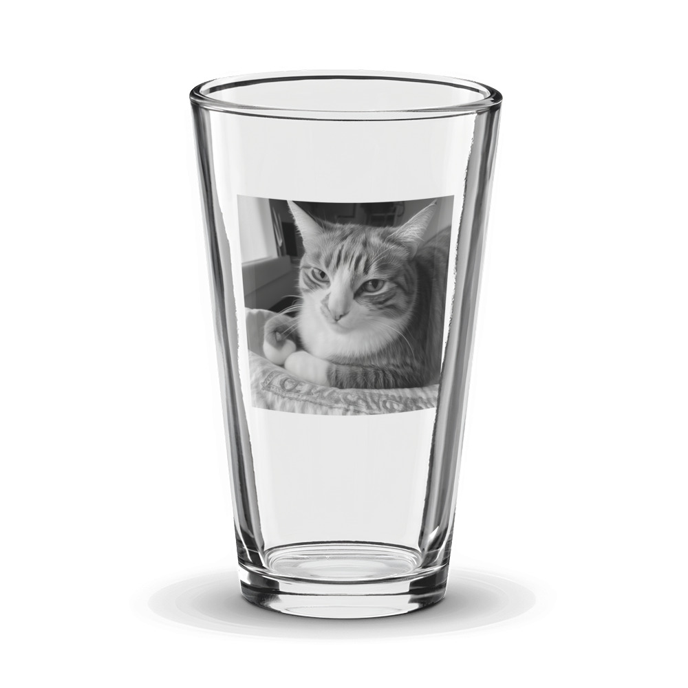 PugMug Custom Jack Jack Glass Tumbler