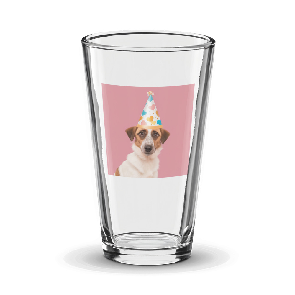 PugMug Custom Hazim Glass Tumbler