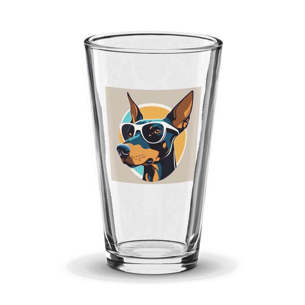 PugMug Custom Pet Glass Tumbler