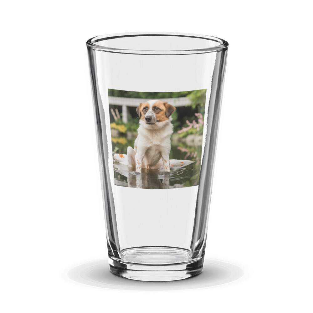 PugMug Custom Hazim Glass Tumbler