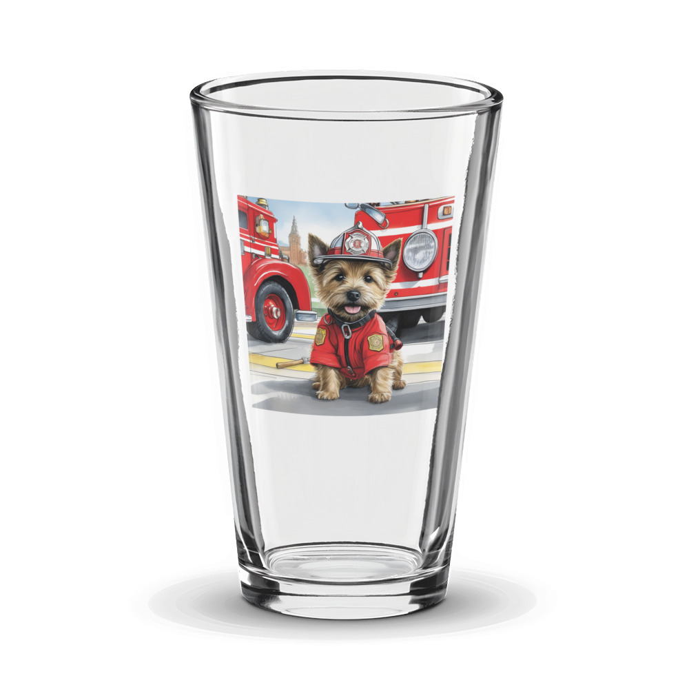 PugMug Custom Cairn Terrier Glass Tumbler