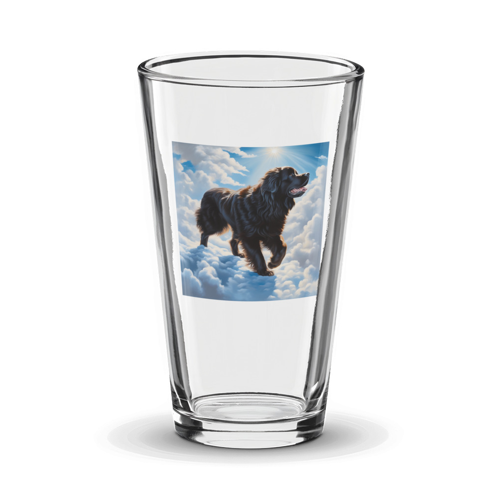 PugMug Custom Newfoundland Glass Tumbler