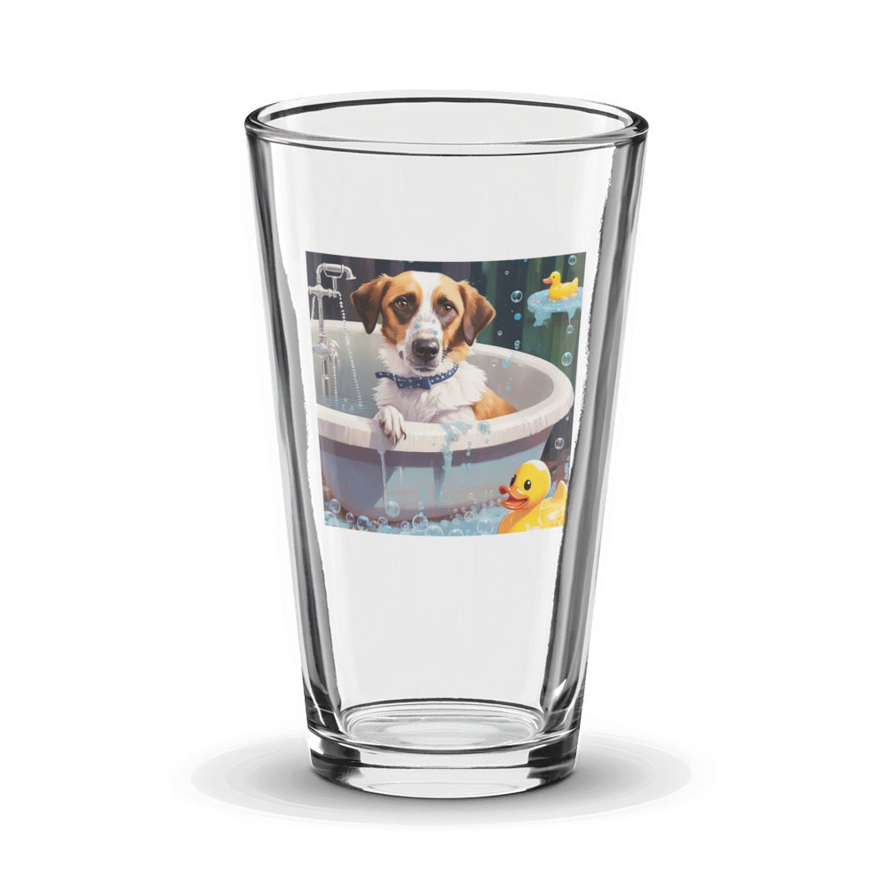 PugMug Custom Hazim Glass Tumbler