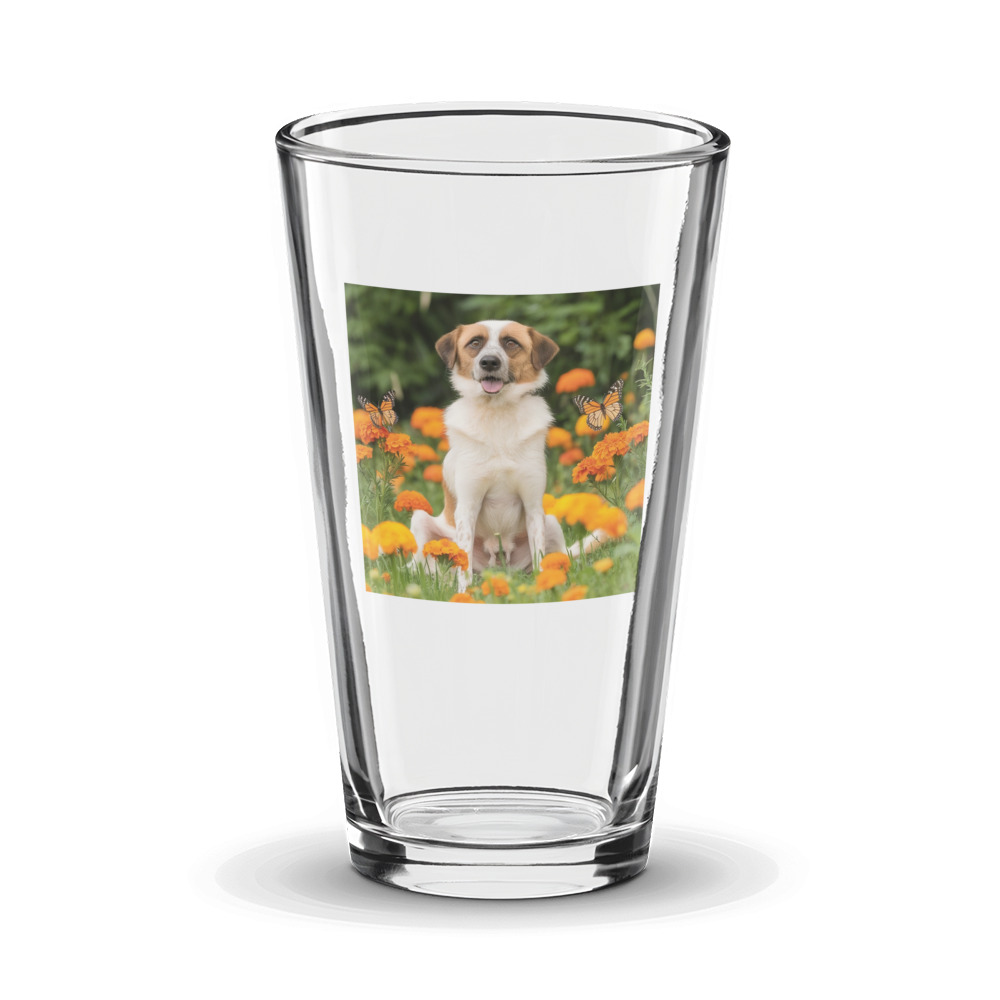 PugMug Custom Hazim Glass Tumbler