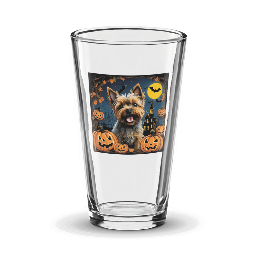 PugMug Custom Cairn Terrier Glass Tumbler