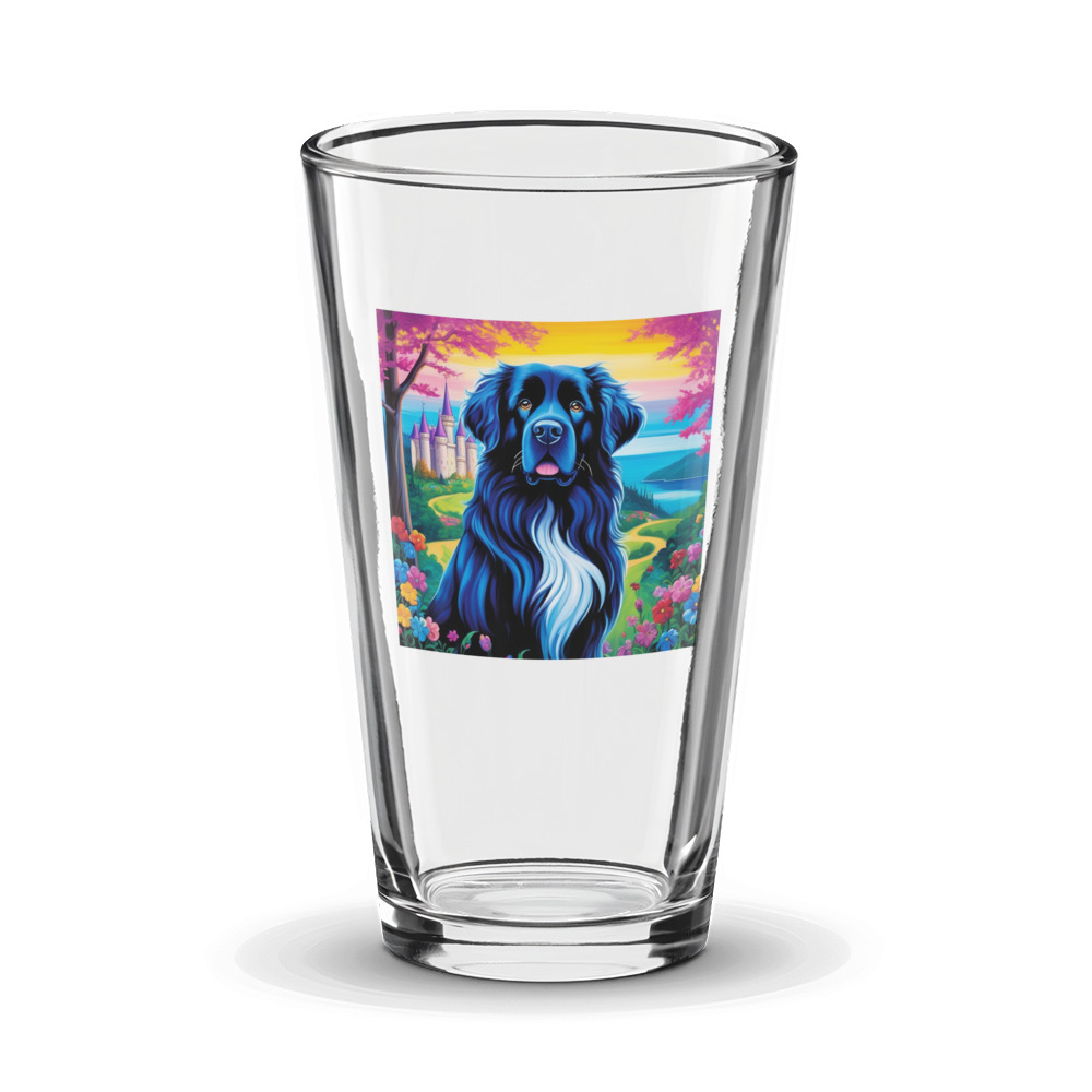 PugMug Custom Newfoundland Glass Tumbler