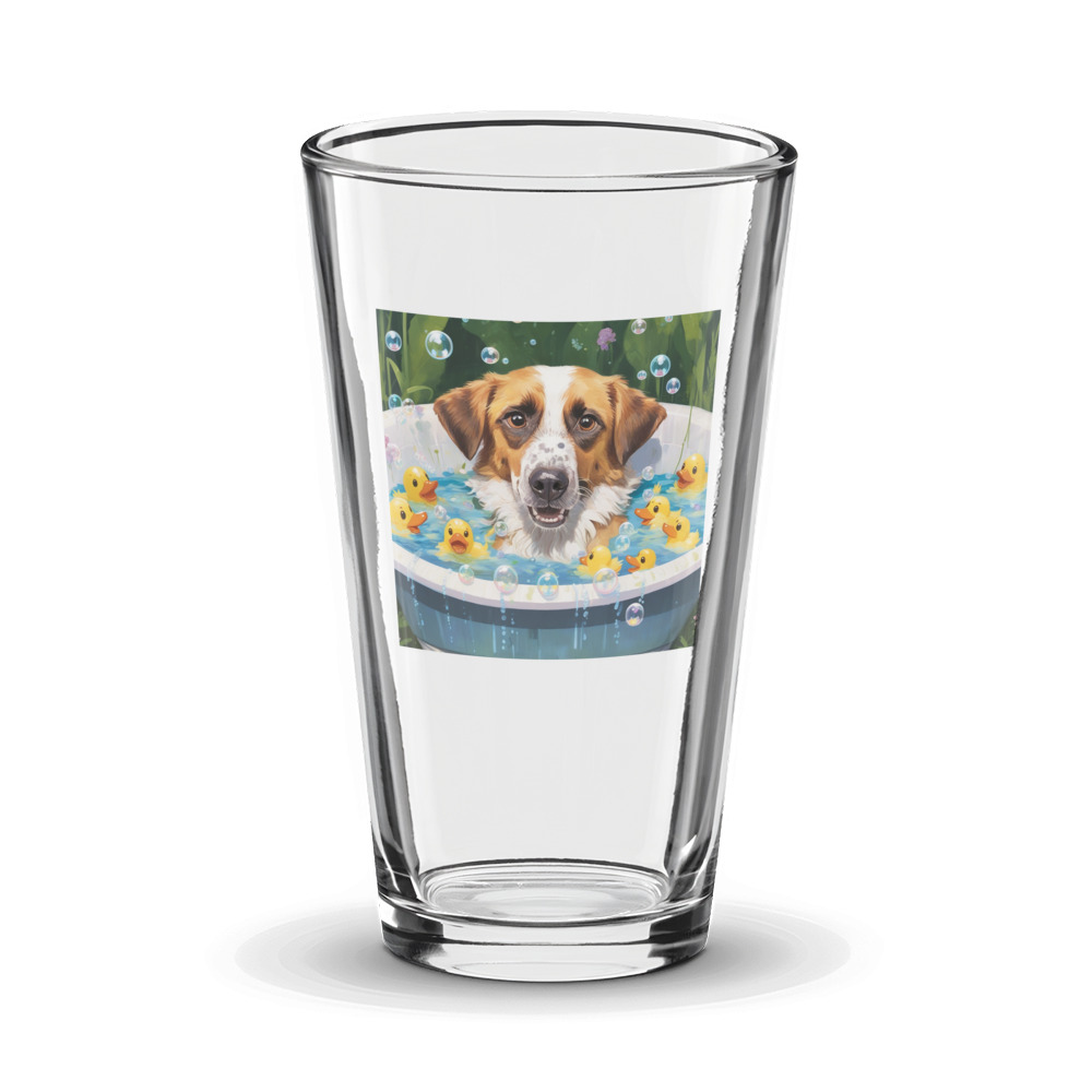PugMug Custom Hazim Glass Tumbler