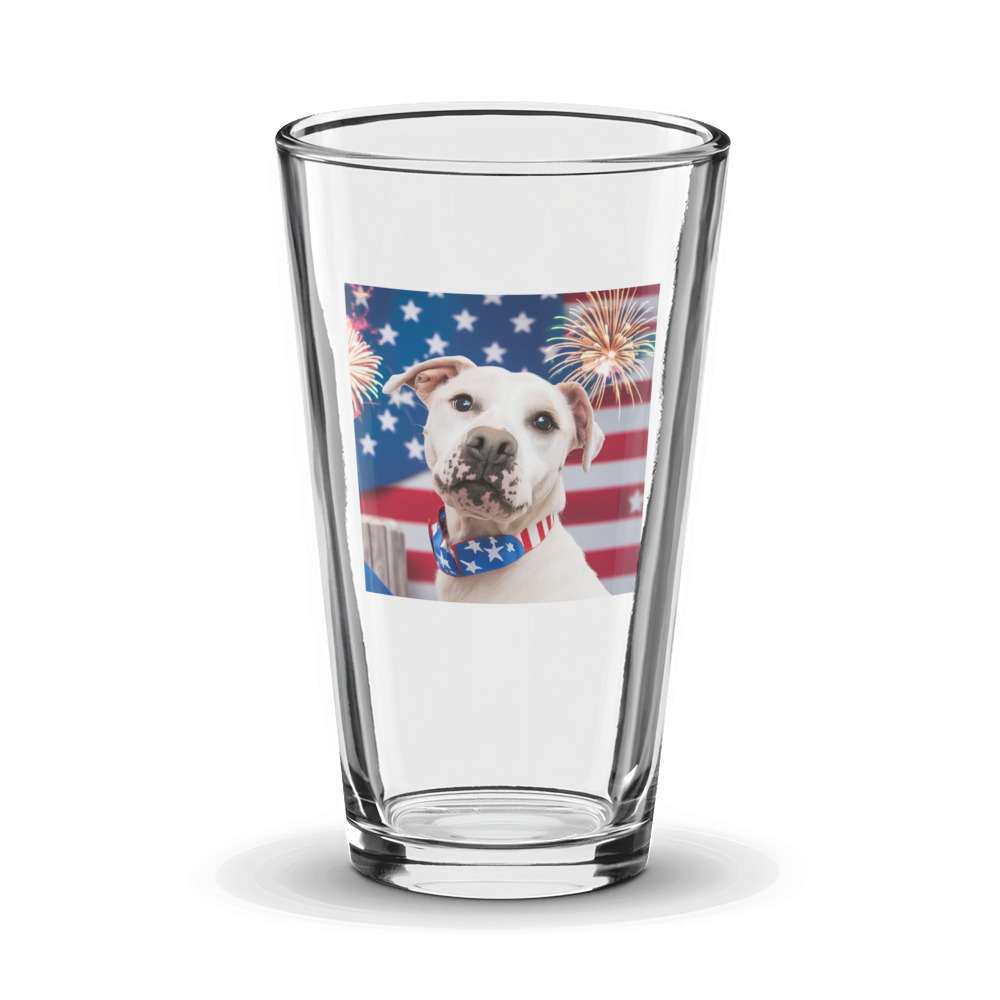 PugMug Custom Melody Glass Tumbler