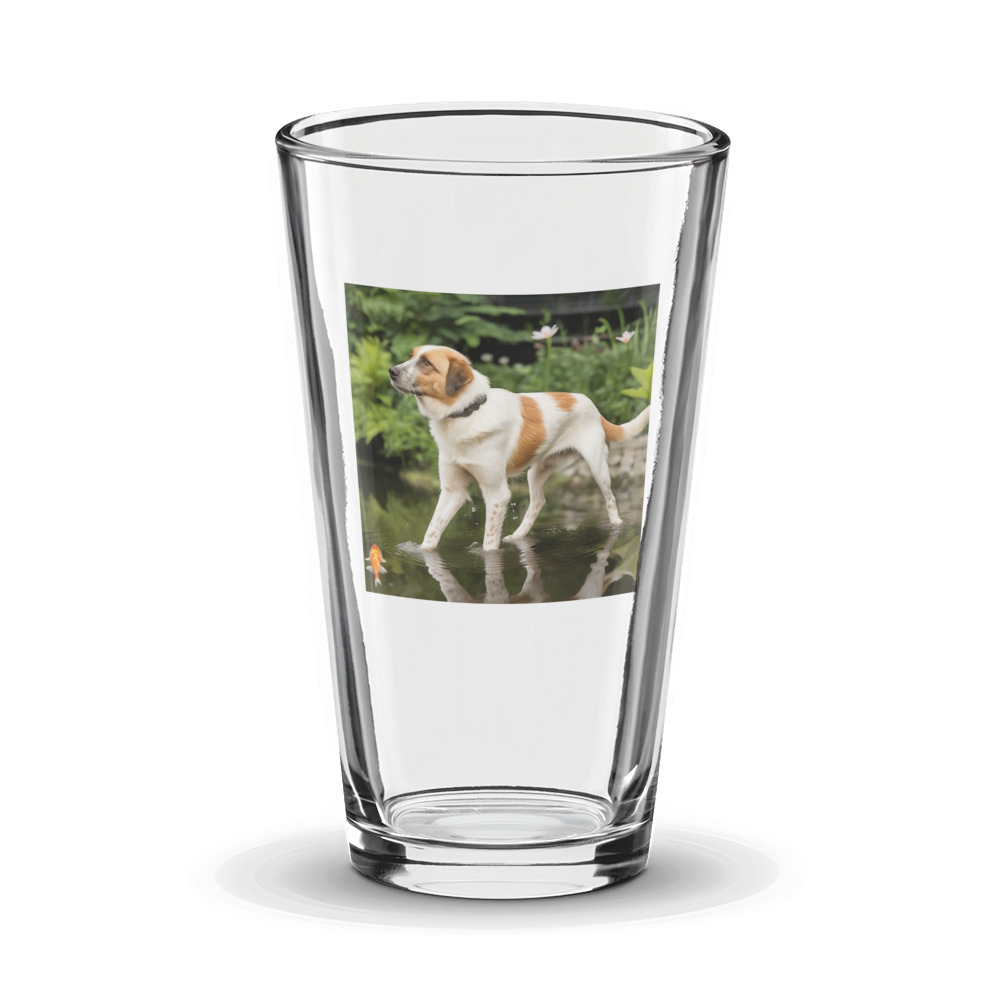 PugMug Custom Hazim Glass Tumbler