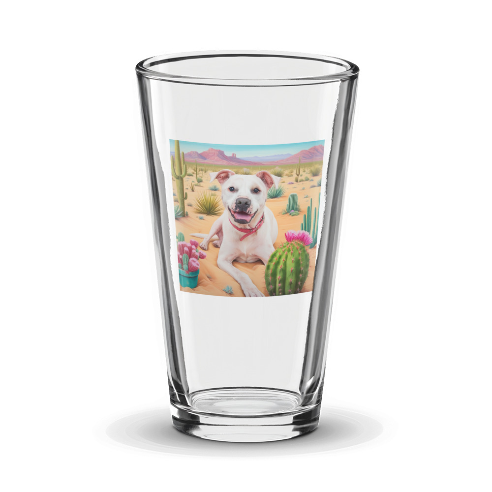 PugMug Custom Melody Glass Tumbler