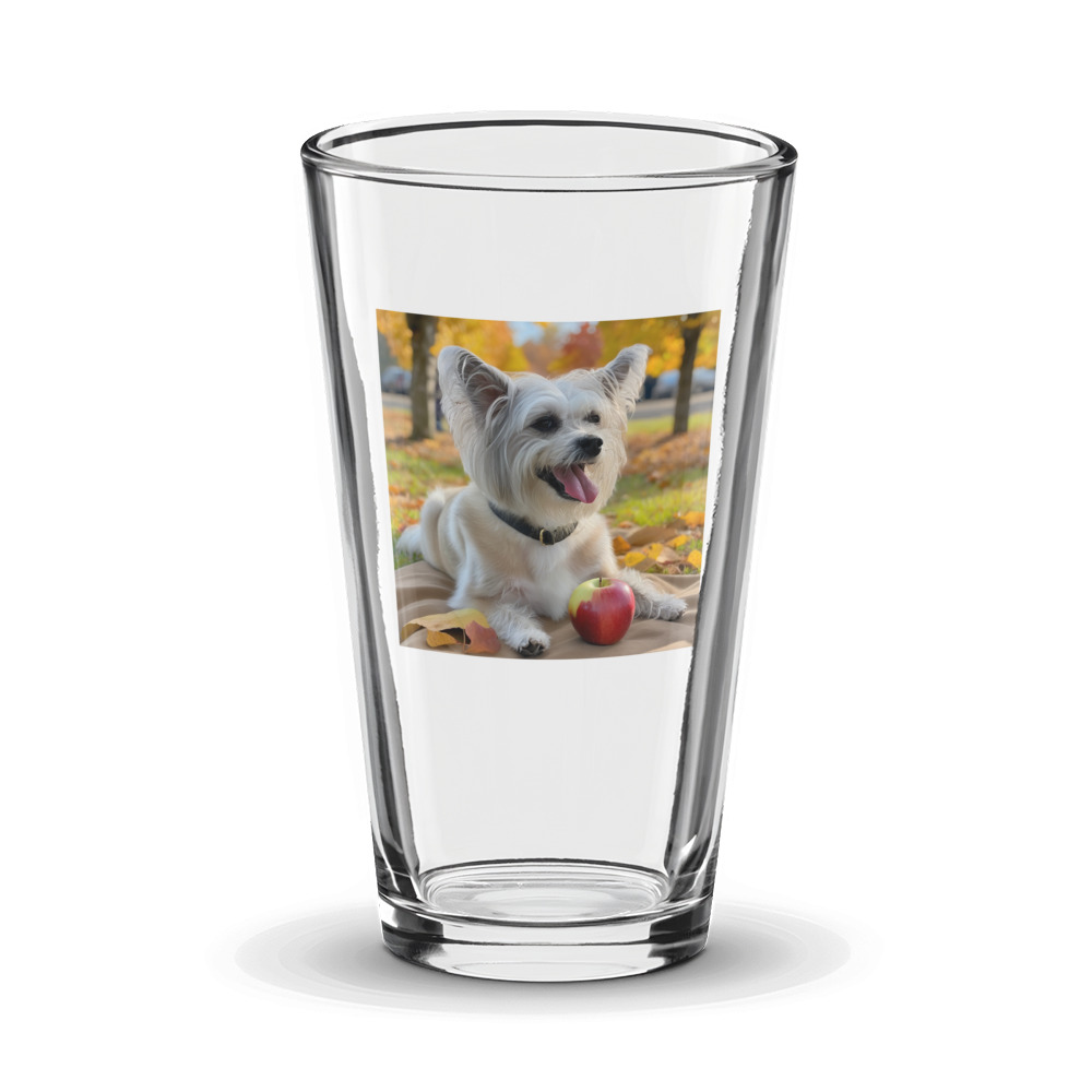 PugMug Custom Leo Glass Tumbler