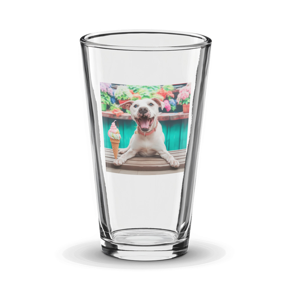 PugMug Custom Melody Glass Tumbler
