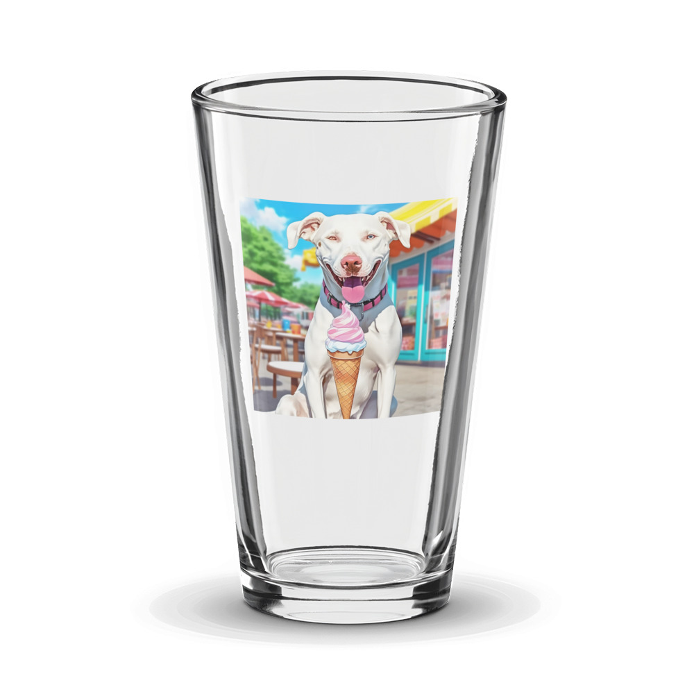 PugMug Custom Penny Glass Tumbler