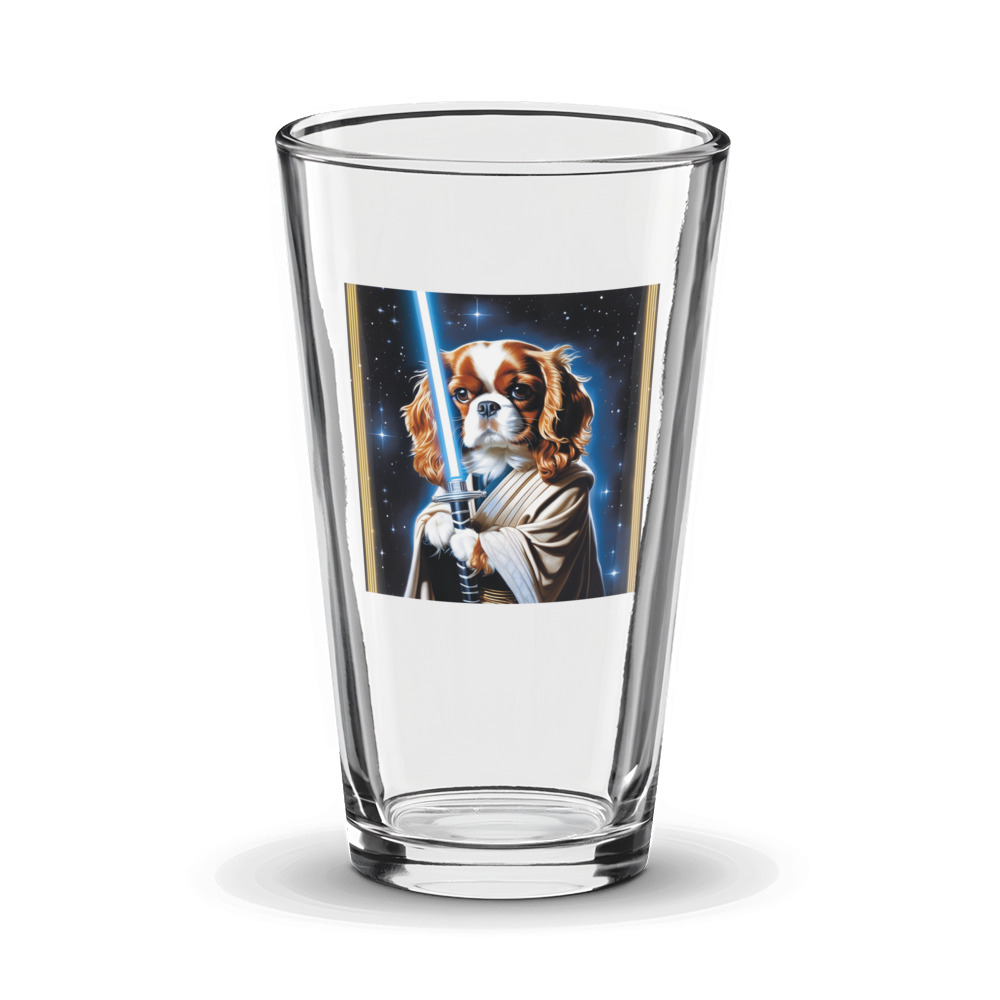 PugMug Custom Cavalier King Charles Spaniel Glass Tumbler