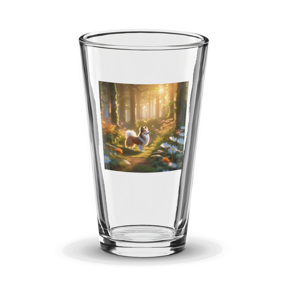 PugMug Custom Shetland Sheepdog Glass Tumbler