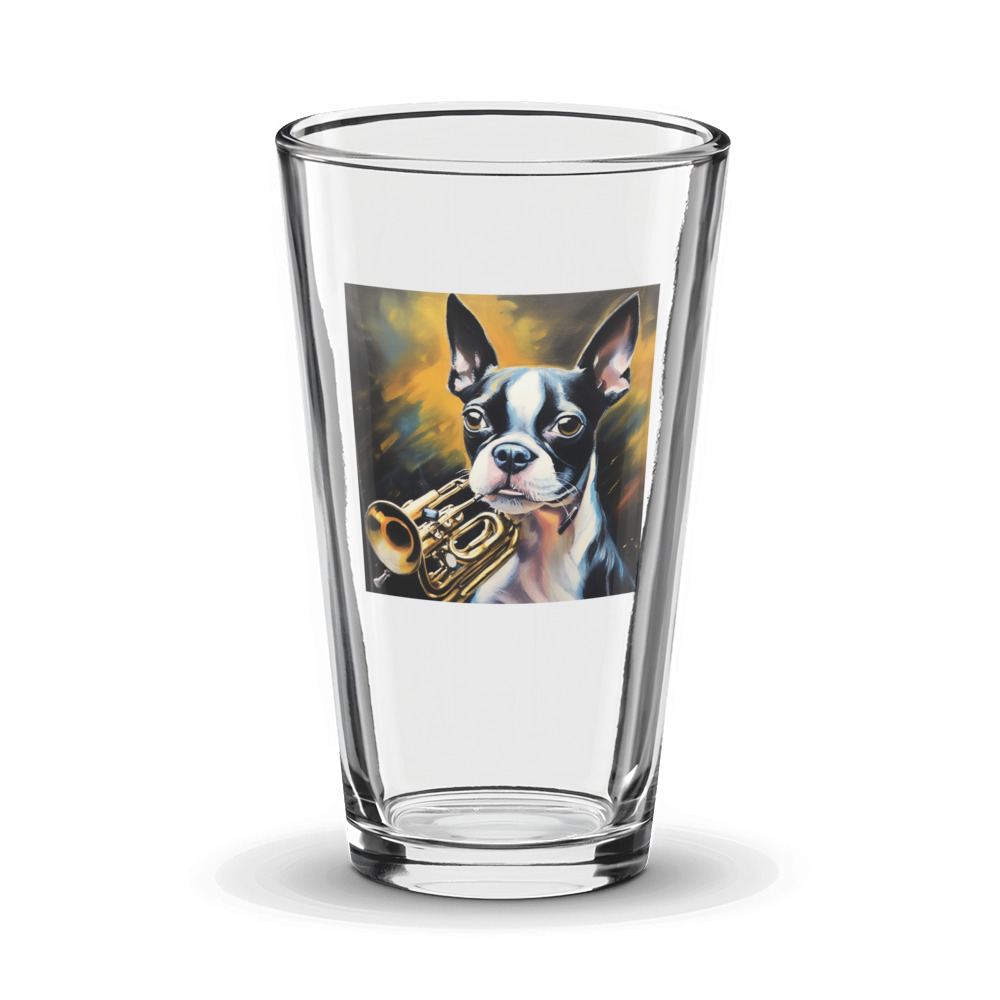 PugMug Custom Pet Glass Tumbler